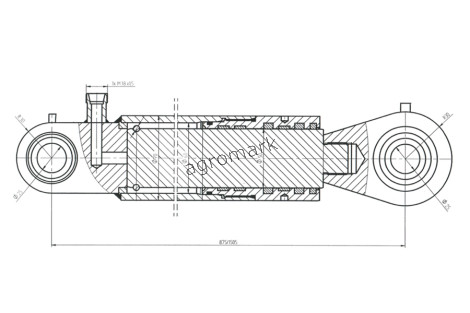 Cylinder TUR wzmacniany
