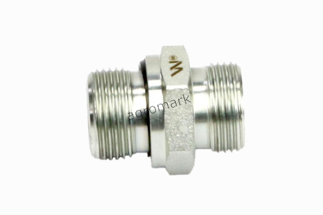 Złącze przyłączka hydrauliczna metryczna BB M22x1,5 15LxM16x1,5 ED Waryński 5011141516