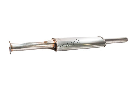 Tłumik C-385 Turbo prosty wylot  INOX  89014040