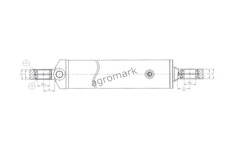 Cylinder CJ-S192-63/36/300      WSPOMAGANIE PODN. 6-CYL.