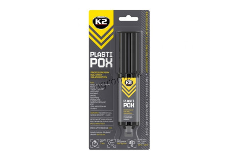 Klej do plastików dwuskładnikowy K2 PLASTIPOX 25G