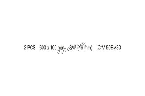 Pokrętło typu L 3/4 600x100mm