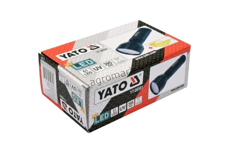 Latarka UV 51 LED + Okulary