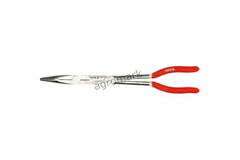 Szczypce wydłużone wygięte 45 340mm