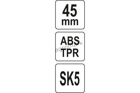 Nóż z Okrągłym Ostrzem  45MM  YATO