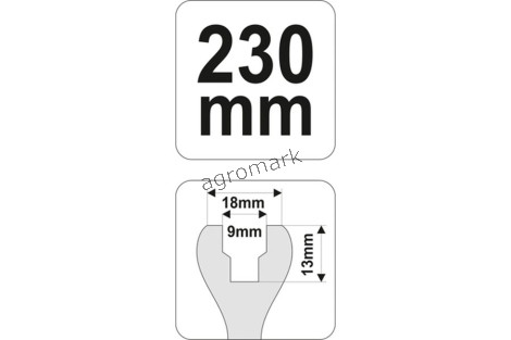 Ściągacz do spinek tapicerskich 230mm