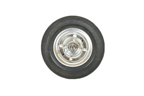 Koło metalowe gumowane luz 180x44 KMG
