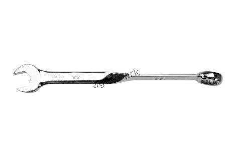 Klucz płasko-oczkowy SKRĘCONY 22MM