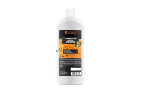 Żel do mycia rąk na sucho NEW FORMUŁA 500ml. TEGER