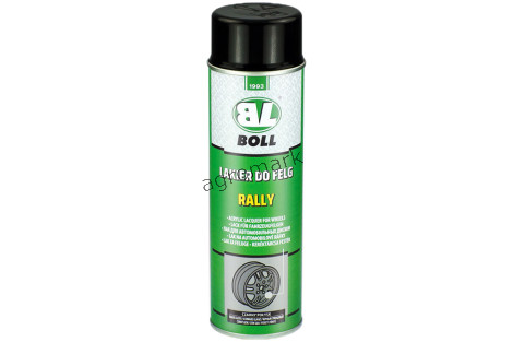 Lakier do felg czarny połysk spray 500ml BOLL 0010134