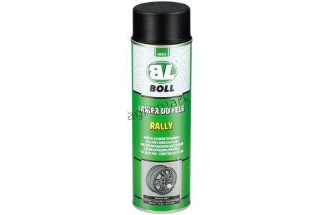 Lakier do felg czarny mat spray 500ml BOLL 0010135