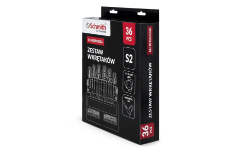 Zestaw wkrętaków 36 szt