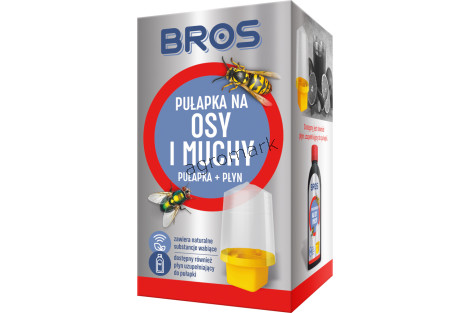 Pułapka z płynem na osy i muchy - BROS