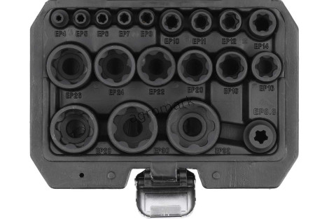 Zestaw nasadek TORX PLUS 19 elementów