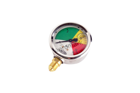 MANOMETR INOX 16BAR D63 1/4 ARAG