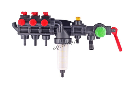 Rozdzielacz hydrauliczny sekcyjny HD komp. 3+1