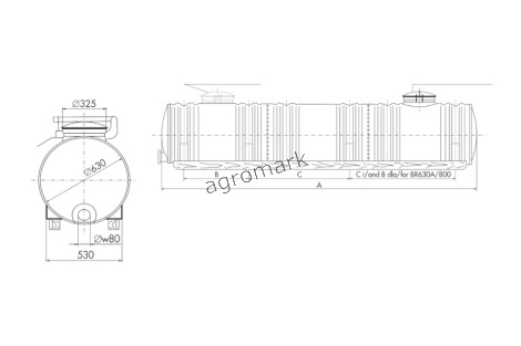 Beczka BR-10 1000 L