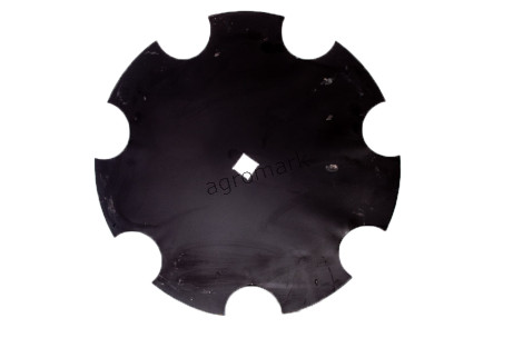 Talerz uzębiony Z-7 fi 510 otwór 30x30 stal borowa Waryński 1242050040, 1279201020