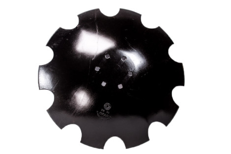 Talerz uzębiony 560x4,5-6-otw-fi13,fi piasty 120mm-10zebów BOMET