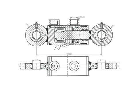 Siłownik hydrauliczny