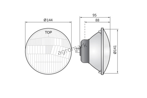 Element optyczny  H4RE027.07