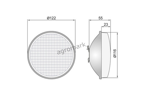 Lampa robocza
