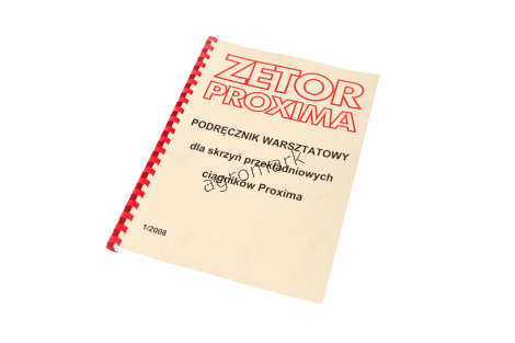Instrukcja napraw skrzyni biegów PROXIMA