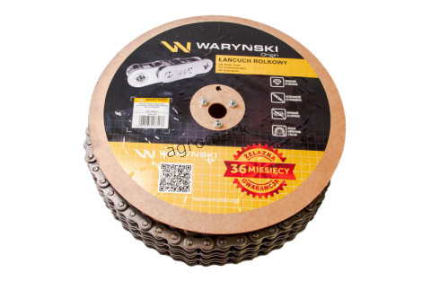 Łańcuch rolkowy wzmacniany przemysłowy 12AH-3 ANSI A 60 H 5 mb