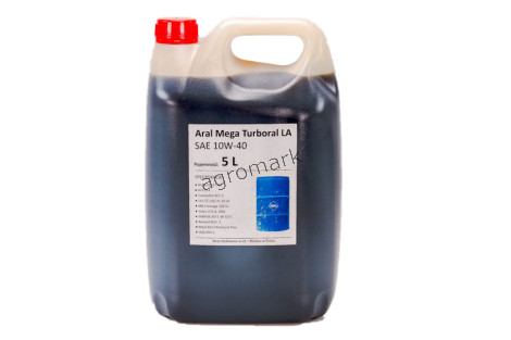 OLEJ ARAL MEGA TURBORAL LA SAE 10W40 5L