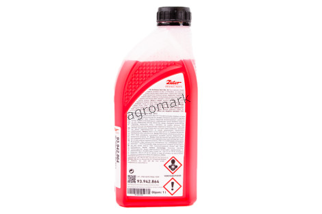 Płyn chłodniczy ZETOR RED -30* /SILNIK ZETOR/- 1L