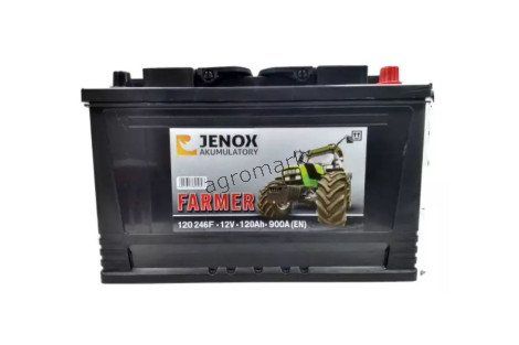 Akumulator JENOX FARMER 120Ah 900A 120246F