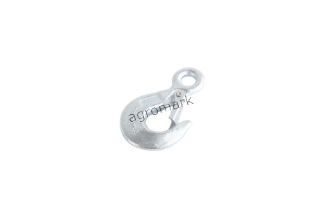 Hak z uchem+zabezpieczenie DIN 689
