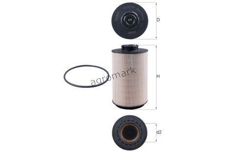 Filtr paliwa Mahle | Knecht Filters KX230d