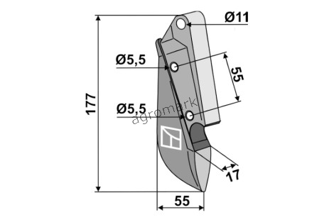 REDLICA SIEWNIKA LEMKEN 3378100 IND