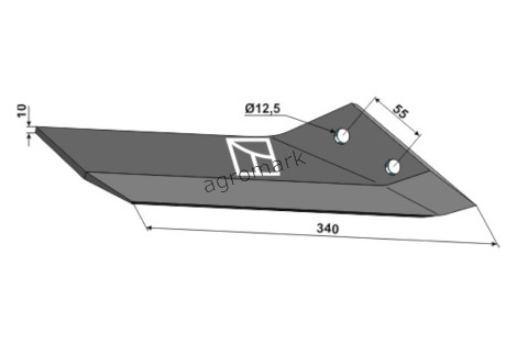 LEMIESZ SKRZYDEŁKOWY PRAWY 3374530 IND