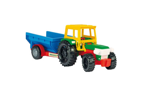 Traktor z wywrotką