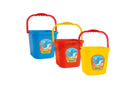 Wiadro kwadratowe wielkie 7,5 l