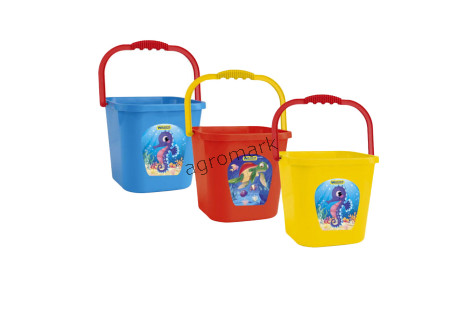 Wiadro kwadratowe wielkie 7,5 l