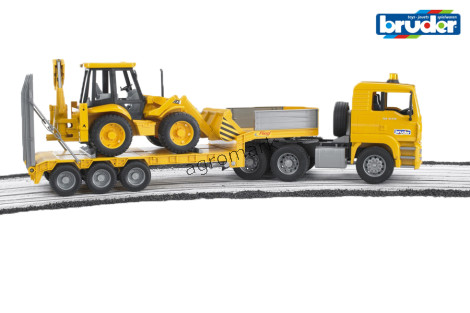  Man Tga Laweta Z Koparką Jcb 4Cx