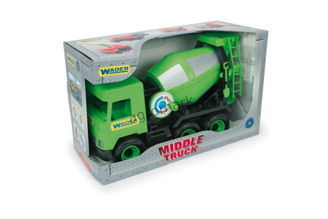 Middle Truck betoniarka zielona w kartonie