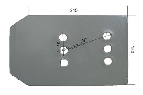 PIĘTKA PŁOZY P/L 311000 ST
