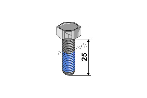 ŚRUBA M14X25 IND
