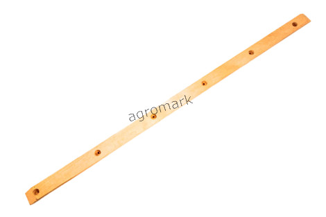 Listwa podajnika drewniana  Długość: 1235 mm