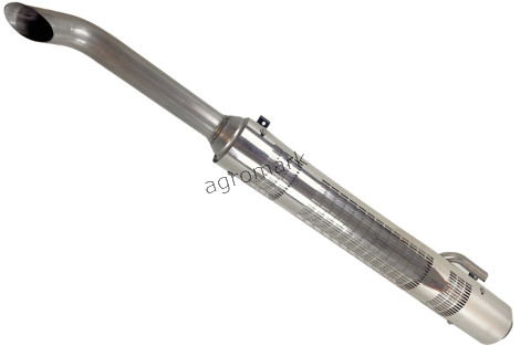 Tłumik rura wydechowa stal nierdzewna komplet montaż fi 90 mm 87356795