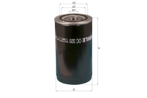 FILTR OLEJU Mahle | Knecht Filters LF-3349