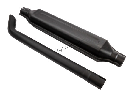 TŁUMIK WYDECHOWY FI 48 - DŁ 1426 MM