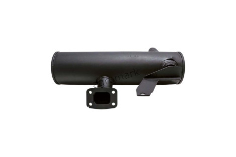 TŁUMIK WYDECHU FI 62 - DŁ 580 MM – Z ODPYLACZEM
