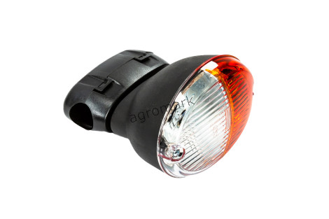 Lampa przednia kierunkowskaz New Holland montaż na rurkę fi 25mm
