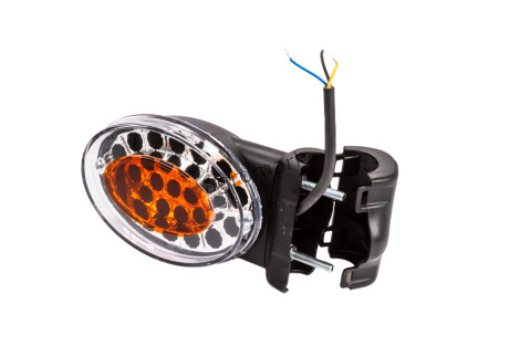 lampa przednia postój i kierunkowskaz LED . NA RURKĘ FI-25MM