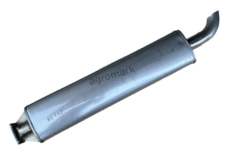 Tłumik wydechowy 1110mm fi50/35 Renault stal nierdzewna INOX